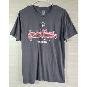Special Olympics Minnesota Gray Short Sleeve T-Shirt Men's Size Medium